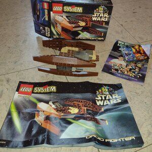 Like new Lego Star Wars Droid Fighter, retired, with original box & instructions